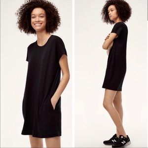Aritzia Community T- Shirt Dress * Charcoal Heather * Sz Small *